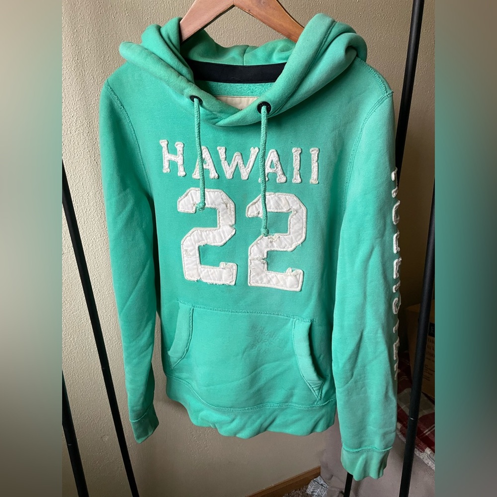 Hollister Green Hoodie